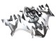 Migliori Carena Moto Yamaha YZF 1000 R1 2004-2006 - Argento Grigio