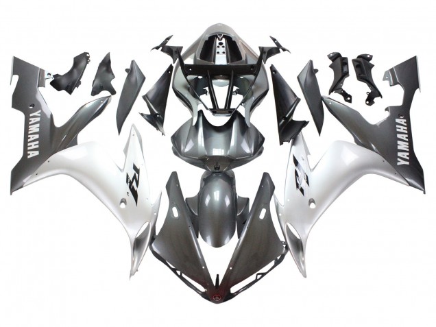 Migliori Carena Moto Yamaha YZF 1000 R1 2004-2006 - Argento Grigio