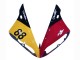 Migliori Carena Moto Yamaha YZF 1000 R1 2004-2006 - Giallo Rosso Bianco Nero YSP 88