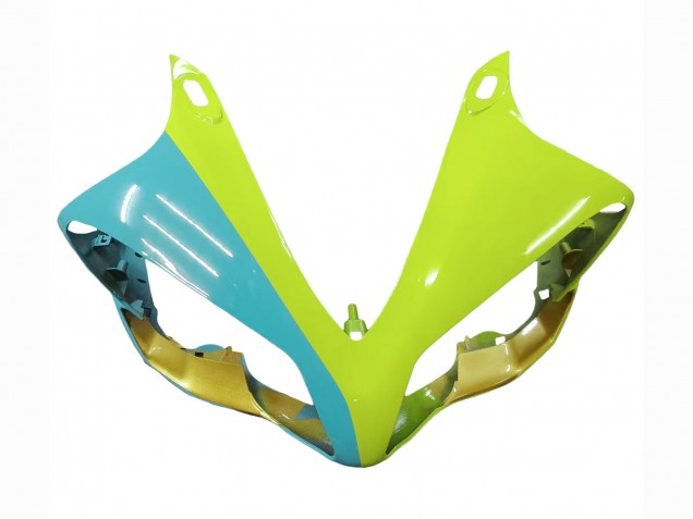 Migliori Carena Moto Yamaha YZF 1000 R1 2007-2008 - Azzurro Chiaro Verde Lime Nero
