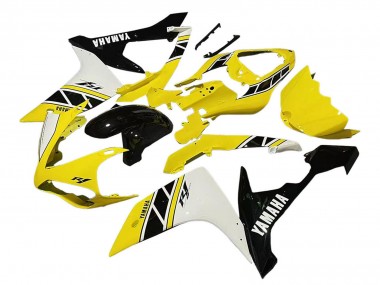 Migliori Carena Moto Yamaha YZF 1000 R1 2007-2008 - Giallo Bianco Nero