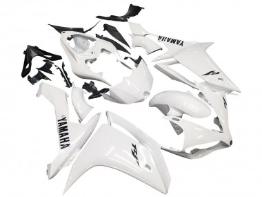 Migliori Carena Moto Yamaha YZF 1000 R1 2007-2008 - Bianco Nero