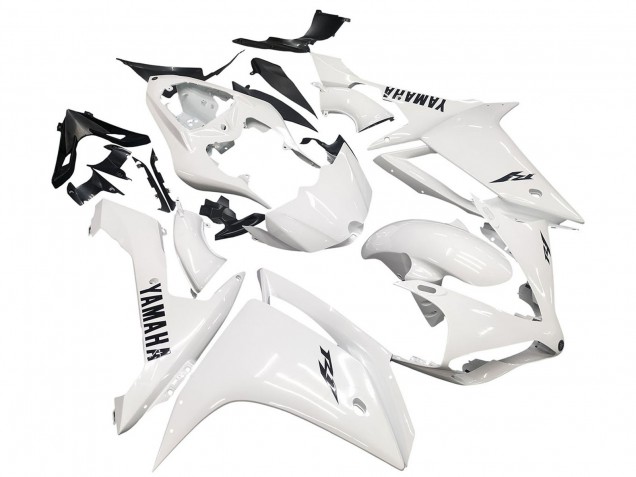Migliori Carena Moto Yamaha YZF 1000 R1 2007-2008 - Bianco Nero