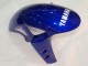 Migliori Carena Moto Yamaha YZF 1000 R1 2009-2011 - Bianco Blu Nero M1
