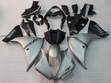Migliori Carena Moto Yamaha YZF 1000 R1 2009-2011 - Argento Nero