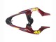 Migliori Carena Moto Yamaha YZF 1000 R1 2009-2011 - Rosso Giallo Nero Squalo 46