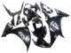 Migliori Carena Moto Yamaha YZF 1000 R1 2009-2011 - Nero Lucido Bianco Decal