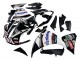 Migliori Carena Moto Yamaha YZF 1000 R1 2009-2011 - Nero Lucido Bianco Rosso Volvo Fimer Yamalube 87
