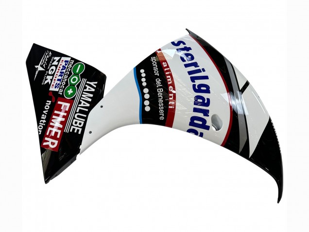 Migliori Carena Moto Yamaha YZF 1000 R1 2009-2011 - Nero Lucido Bianco Rosso Volvo Fimer Yamalube 87