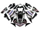 Migliori Carena Moto Yamaha YZF 1000 R1 2009-2011 - Nero Lucido Bianco Rosso Volvo Fimer Yamalube 87