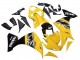 Migliori Kit Carena Moto Yamaha YZF 1000 R1 2009-2011 - Giallo Bianco Nero Banda