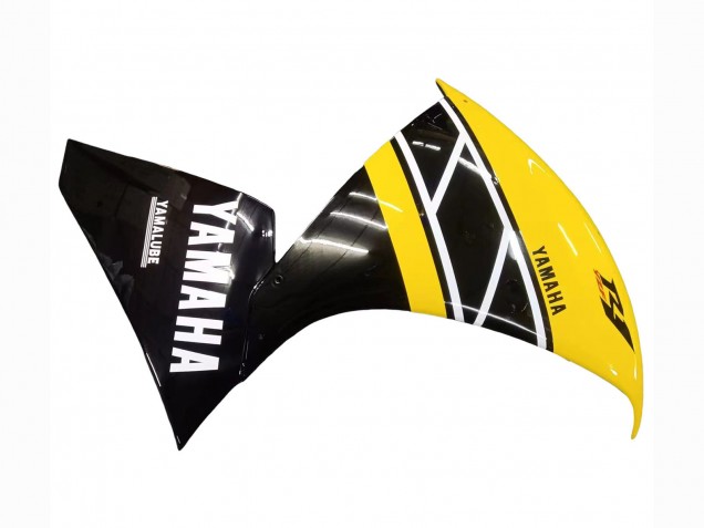 Migliori Kit Carena Moto Yamaha YZF 1000 R1 2009-2011 - Giallo Bianco Nero Banda