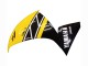 Migliori Kit Carena Moto Yamaha YZF 1000 R1 2009-2011 - Giallo Bianco Nero Banda