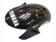 Migliori Kit Carena Moto Yamaha YZF 1000 R1 2009-2011 - Giallo Bianco Nero Banda