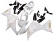 Migliori Carena Moto Yamaha YZF 1000 R1 2012-2014 - Bianco Oro Decals