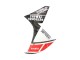 Migliori Carena Moto Yamaha YZF 1000 R1 2012-2014 - Bianco Rosso Nero Lucido Petronas
