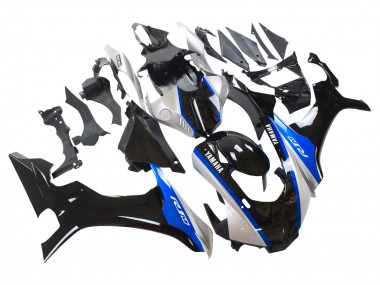 Migliori Carena Moto Yamaha YZF 1000 R1 2015-2019 - Argento Blu Nero Lucido