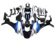 Migliori Carena Moto Yamaha YZF 1000 R1 2015-2019 - Argento Blu Nero Lucido