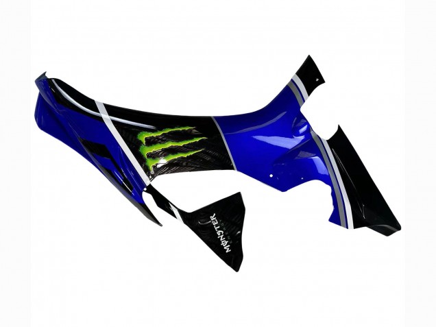 Migliori Carena Moto Yamaha YZF 1000 R1 2015-2019 - Blu Nero Lucido Verde Mostro