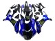 Migliori Carena Moto Yamaha YZF 1000 R1 2015-2019 - Blu Nero Lucido Verde Mostro
