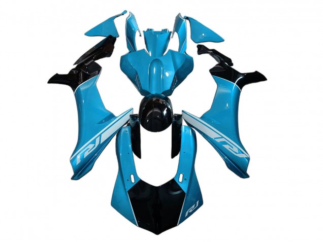 Migliori Carena Moto Yamaha YZF 1000 R1 2020-2025 - Blu Nero Lucido