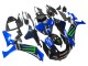 Migliori Carena Moto Yamaha YZF 1000 R1 2020-2025 - Blu Nero Verde Nero ENEOS Mostro