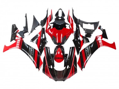 Migliori Carena Moto Yamaha YZF 1000 R1 2020-2025 - Rosso Argento Nero
