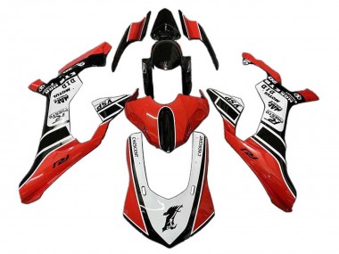Migliori Carena Moto Yamaha YZF 1000 R1 2020-2025 - Bianco Rosso Nero