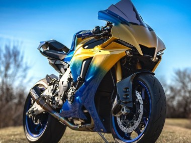 Migliori Carena Moto Yamaha YZF 1000 R1 2020-2025 - Blu Oro