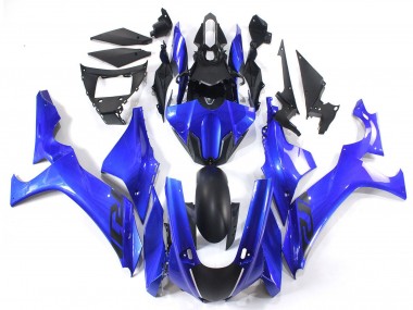 Migliori Carena Moto Yamaha YZF 1000 R1 2020-2025 - Blu Nero Opaco