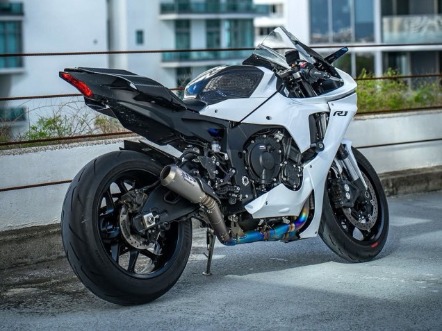 Migliori Carena Moto Yamaha YZF 1000 R1 2020-2025 - Bianco