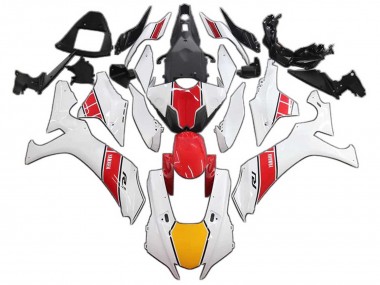 Migliori Carena Moto Yamaha YZF 1000 R1 2020-2025 - Bianco Rosso Giallo