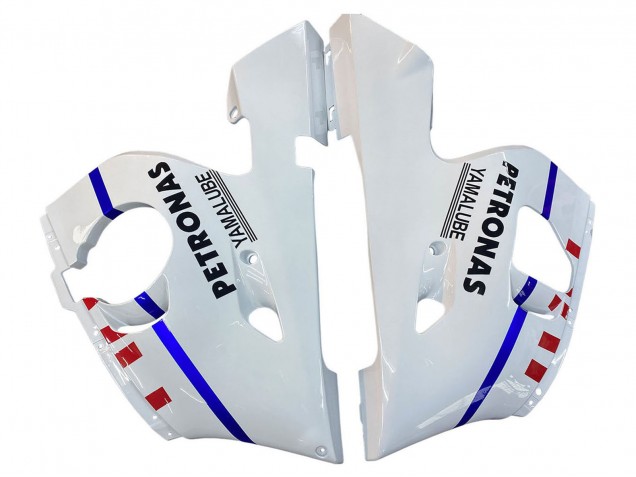 Migliori Carena Moto Yamaha YZF 600 R6 1998-2002 - Bianco Blu Rosso Fiat 99