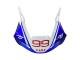 Migliori Carena Moto Yamaha YZF 600 R6 1998-2002 - Bianco Blu Rosso Fiat 99