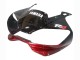 Migliori Carena Moto Yamaha YZF 600 R6 1998-2002 - Rosso Bianco Nero Lucido