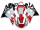Migliori Carena Moto Yamaha YZF 600 R6 1998-2002 - Bianco Rosso Nero Petronas Yamalube 50th
