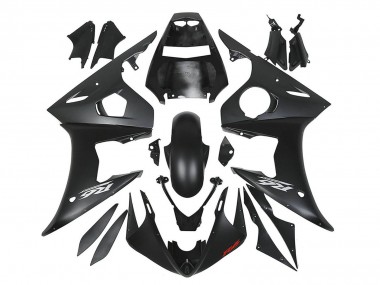 Migliori Carena Moto Yamaha YZF R6S 2006-2009 - Nero Opaco