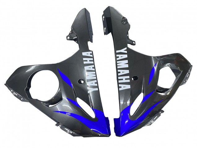 Migliori Carena Moto Yamaha YZF R6 2003-2004 - Blu Nero Lucido