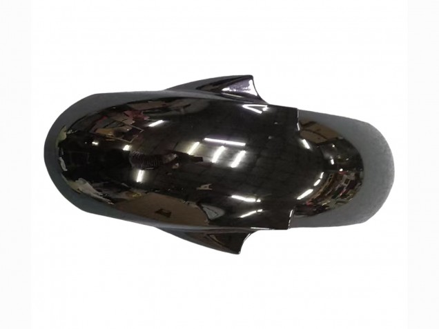 Migliori Carena Moto Yamaha YZF R6 2003-2004 - Nero Lucido Nero Opaco Bianco Decals