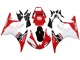 Migliori Carena Moto Yamaha YZF R6 2003-2004 - Bianco Rosso Nero Lucido