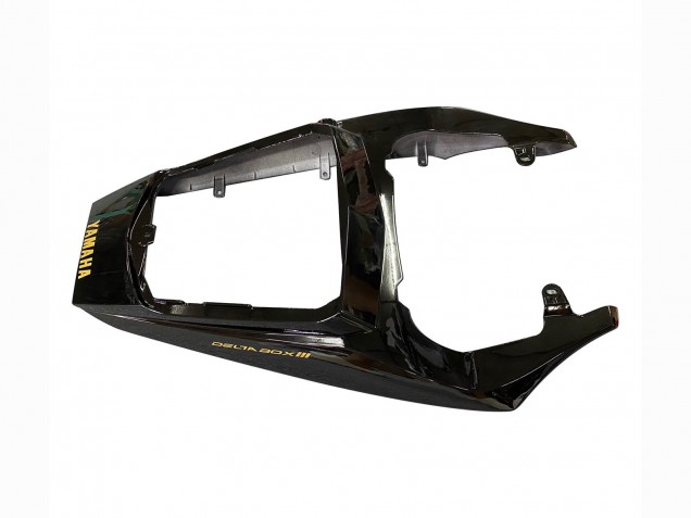 Migliori Carena Moto Yamaha YZF R6 2003-2004 - Nero Lucido Nero Opaco Oro Decals