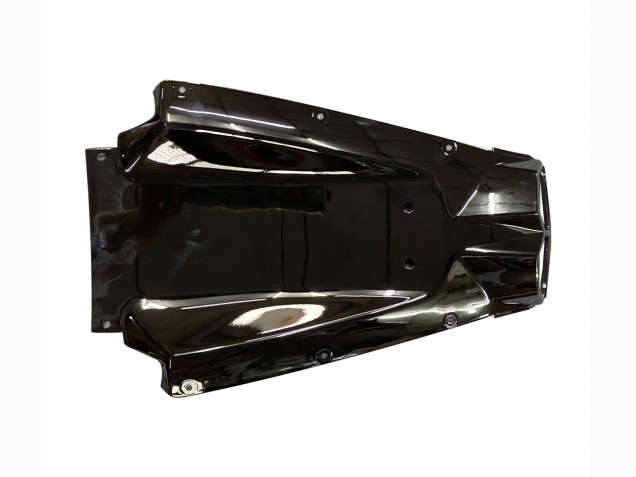 Migliori Carena Moto Yamaha YZF R6S 2006-2009 - Nero Lucido Nero Opaco Oro Decals