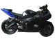 Migliori Carena Moto Yamaha YZF R6 2003-2004 - Blu Nero Opaco