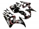 Migliori Carena Moto Yamaha YZF R6S 2006-2009 - Nero Lucido Rosso Bianco Lucky Strike Motul