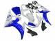 Migliori Carena Moto Yamaha YZF R6 2003-2004 - Bianco Blu GYTR