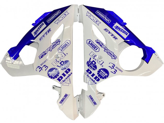 Migliori Carena Moto Yamaha YZF R6 2003-2004 - Bianco Blu GYTR