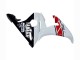 Migliori Carena Moto Yamaha YZF R6 2003-2004 - Bianco Rosso Nero Lucido Motul