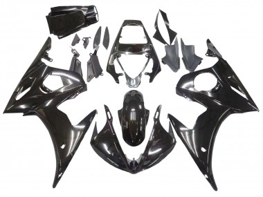 Migliori Carena Moto Yamaha YZF R6 2003-2004 - Nero Lucido