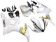 Migliori Carena Moto Yamaha YZF R6 2003-2004 - Bianco Oro