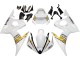 Migliori Carena Moto Yamaha YZF R6 2003-2004 - Bianco Oro